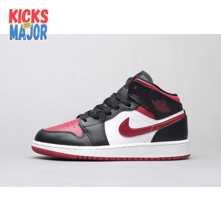 Air Jordan 1 Mid Bred Toe 36-46