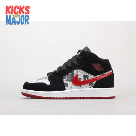 Air Jordan 1 Mid Newspaper Air Times 36-46