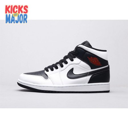 Air Jordan 1 Mid Reverse Black Toe 40-46