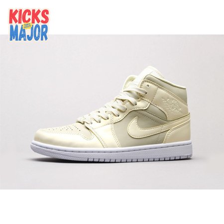 Air Jordan 1 MidGoose Feather Yellow 36-46