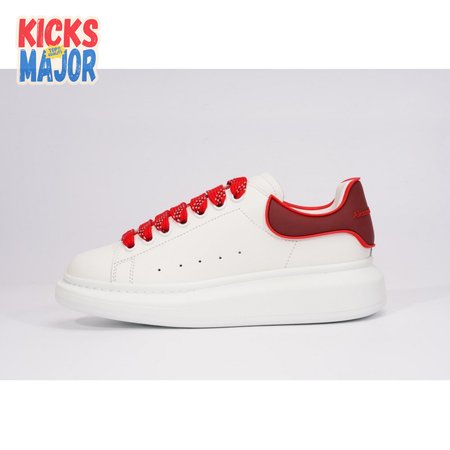 Alexander McQueen Oversized white Red SIZE: 35-45