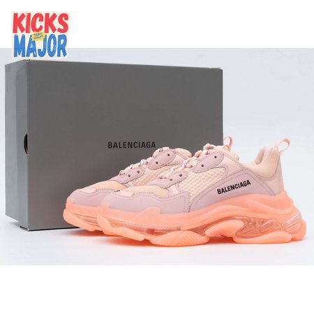 Balenciaga Triple S Orange Clear Sole 35-39