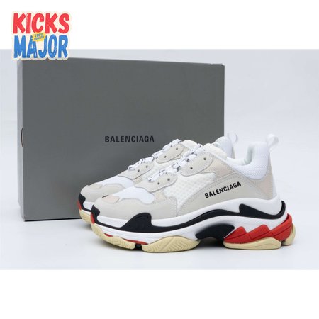 Balenciaga Triple S White Black Red SIZE: 35-45