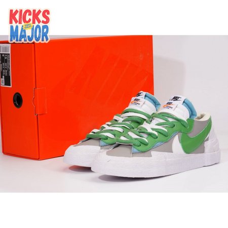 NK x Sacai Blazer Low "Medium Grey Classic Green" 36-46