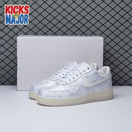 Nike CLOT x Air Force 1 White AO9286-100 36-46