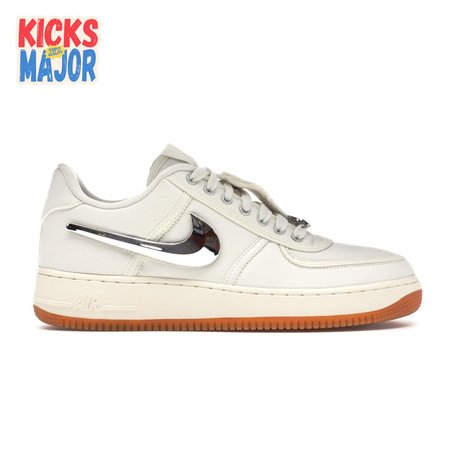 Travis Scott x Air Force 1 'Sail' Size 36-46