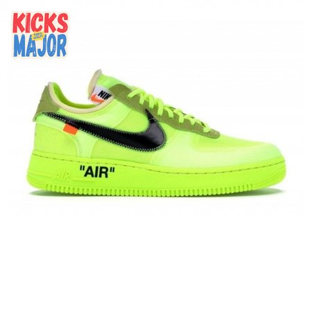 Off-White x Air Force 1 Low 'Volt' Size 36-46