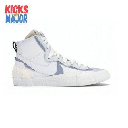 Sacai x Blazer Mid 'White Grey' Size 40-47.5