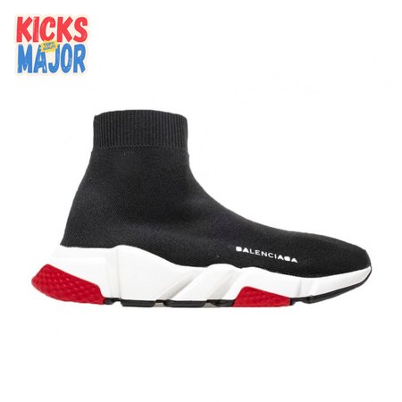 Balenciaga Speed Trainer Mid Black Red Size 36-46