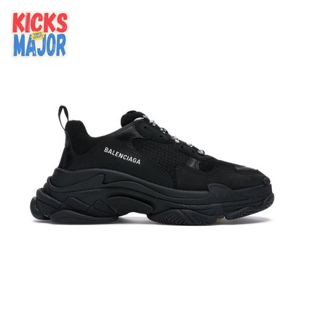 Balenciaga Triple S Triple Black Size 34-46