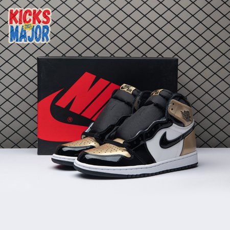 Jordan 1 Retro High NRG Patent Gold Toe Size 40-47.5