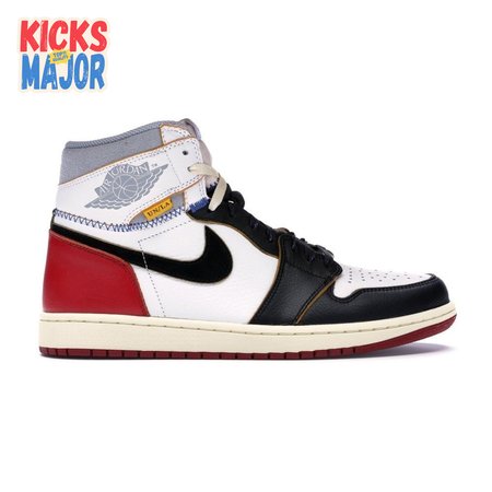 Jordan 1 Retro High Union Los Angeles Black Toe Size 36-47.5