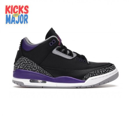 Air Jordan 3 Retro 'Court Purple' Size 40-47.5