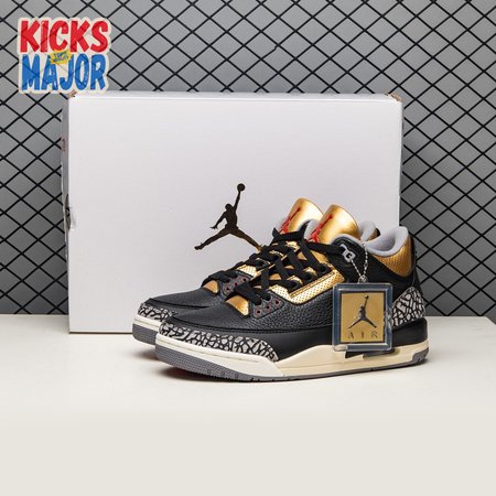 Air Jordan 3 Black Gold Size 40.5-46