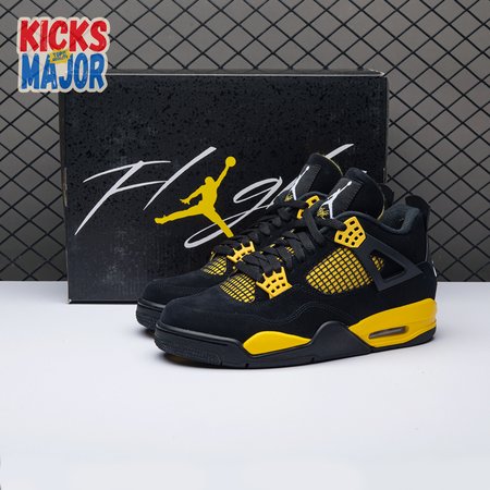 Jordan 4 Retro Thunder (2023) DH6927-017 Size 36-47.5