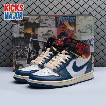 Jordan 1 Retro High Union Los Angeles Blue Toe Size 40-47.5