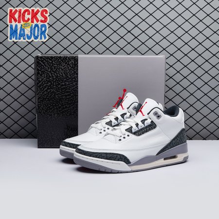 Jordan 3 Retro Cement Grey CT8532-106 Size 36-47.5